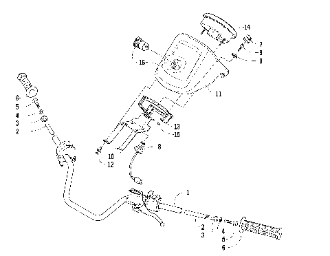 HANDLEBAR ASSEMBLY [86133]