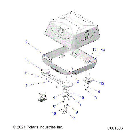 BODY, STORAGE BAG, TUNNEL - S22TDE8RS ALL OPTIONS (600624C)