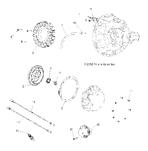 ELECTRICAL, IGNITION SYSTEM - A11ZN85AA/AQ/AZ (49ATVMAGNETO11SPXP850)