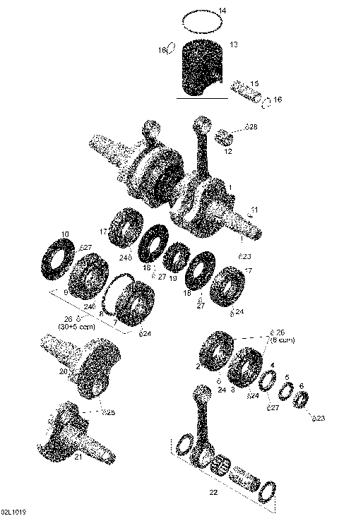 01- Crankshaft And Pistons