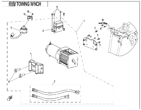 TOWING WINCH