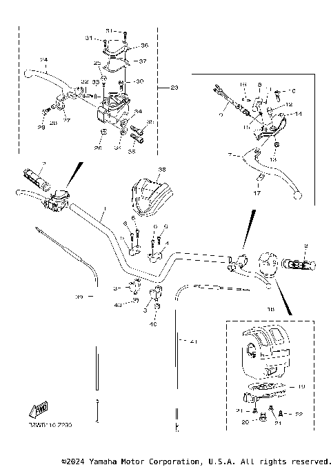 STEERING HANDLE & CABLE