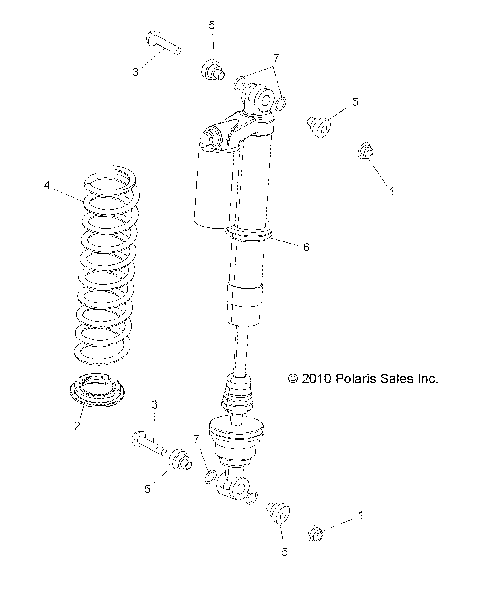 SUSPENSION, REAR SHOCK MOUNTING - Z14XE7EAL/X (49RGRSHOCKMTGRR11RZR4)