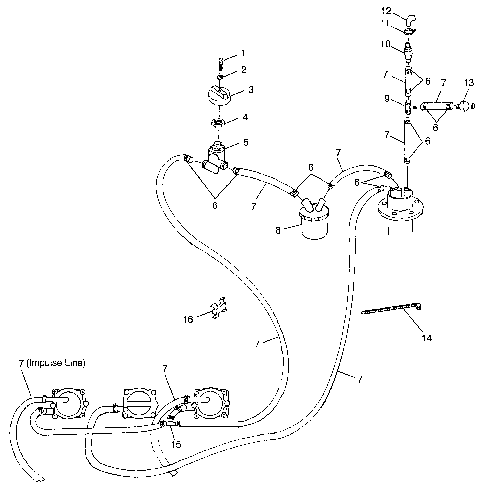 FUEL SYSTEM SLTX B974590 and INTL. SLTX I974590 (4941214121A011)