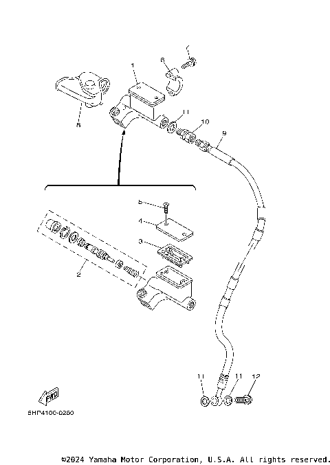 FRONT MASTER CYLINDER