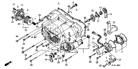 FRONT CRANKCASE COVER