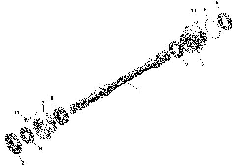 01- Engine - Drive Shaft - HD10