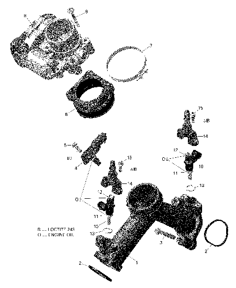 02- Air Intake Manifold And Throttle Body Version 2