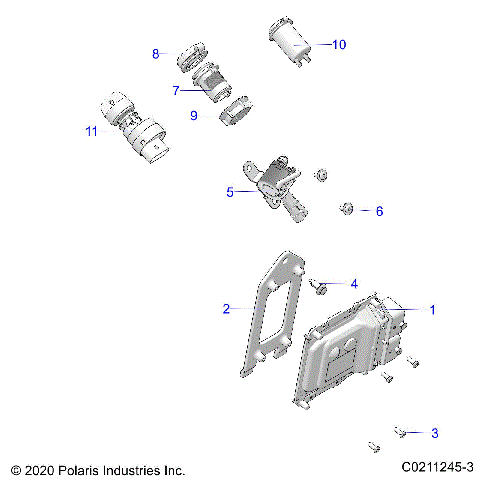 ELECTRICAL, SWITCHES, SENSORS and ECM - A21SEE57A1/A3/A5/A7/A9/B1/B3/B5/B7/B9 (C0211345-3)