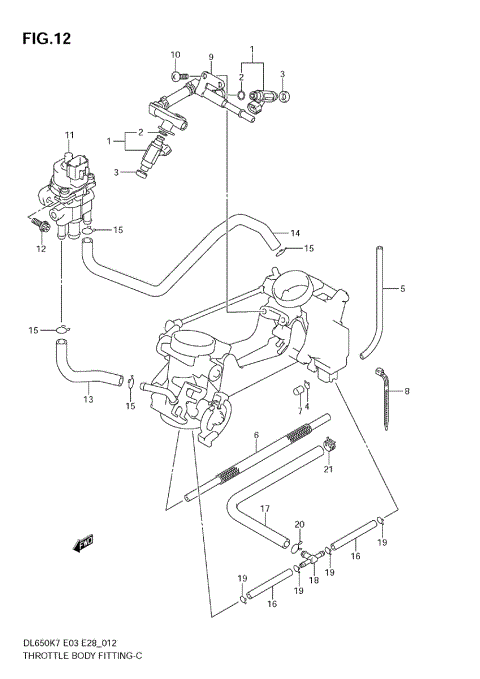THROTTLE BODY FITTING