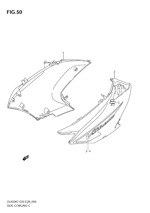 SIDE COWLING (MODEL K7)