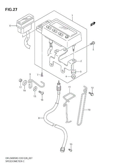 SPEEDOMETER (MODEL K5)