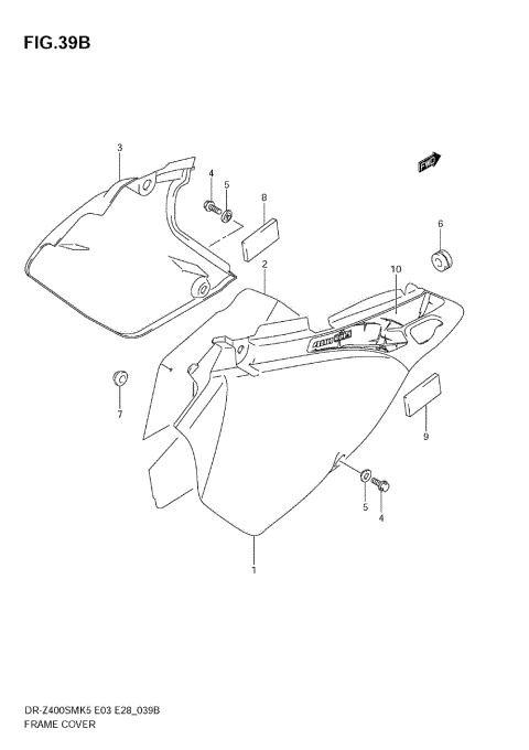 FRAME COVER (MODEL K9)