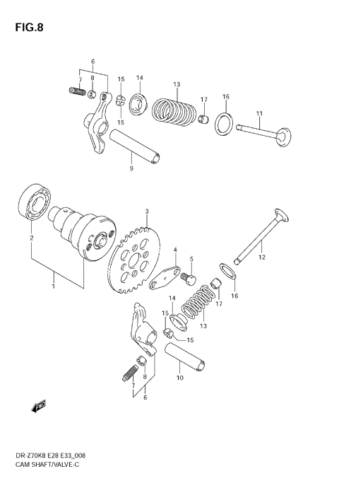 CAMSHAFT - VALVE