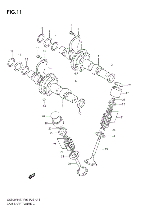 CAMSHAFT-VALVE