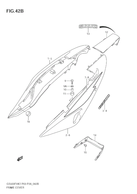 FRAME COVER (MODEL K9)