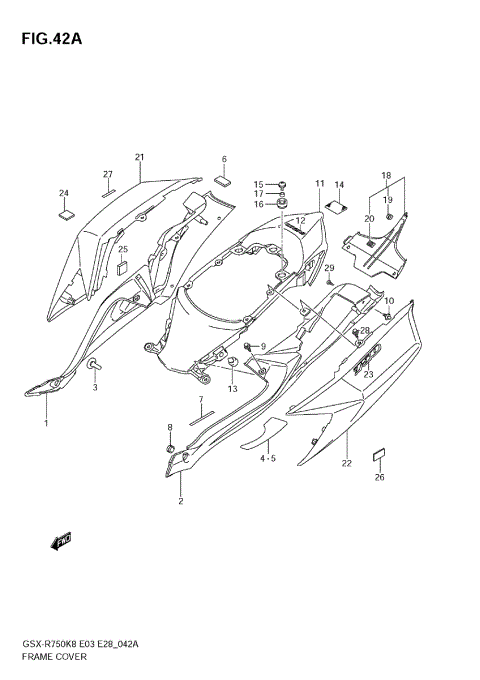 FRAME COVER (MODEL K9)