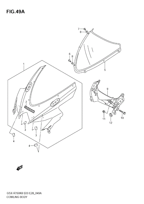 COWLING BODY (MODEL K9)