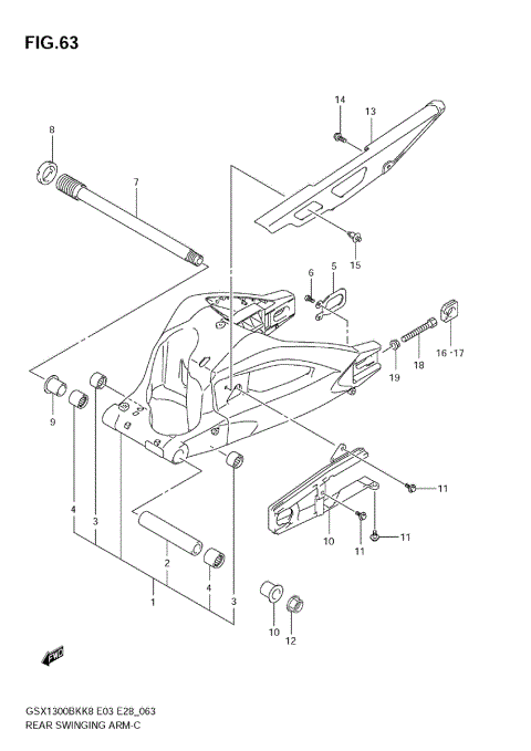 REAR SWINGINGARM