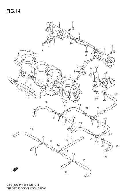 THROTTLE BODY HOSE/JOINT