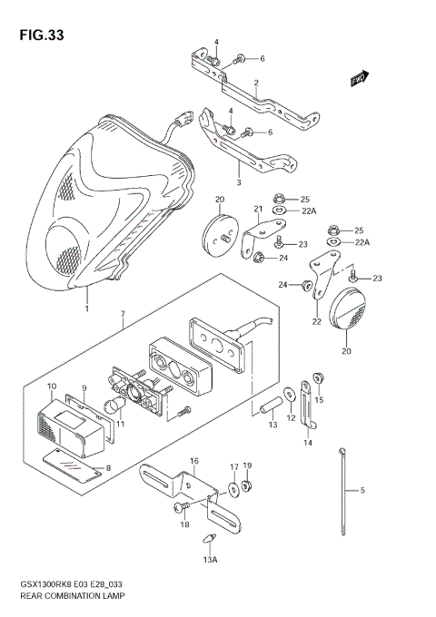 REAR COMBINATION LAMP