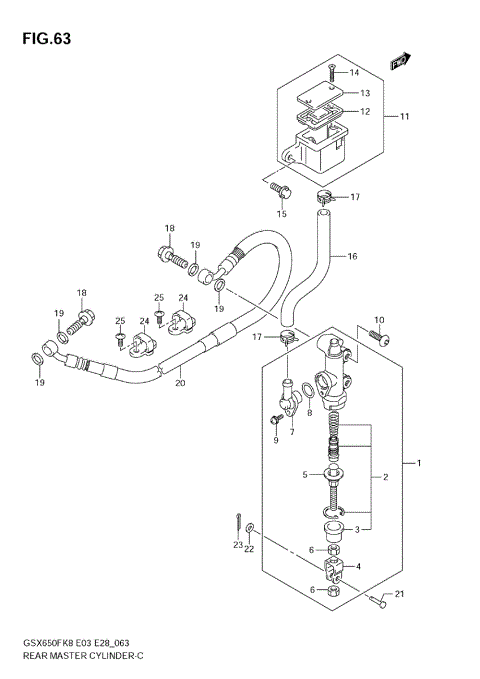 REAR MASTER CYLINDER