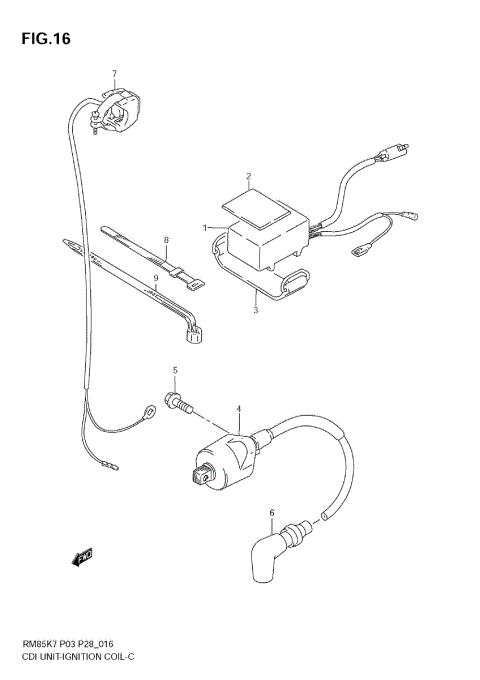 CDI UNIT - IGNITION COIL