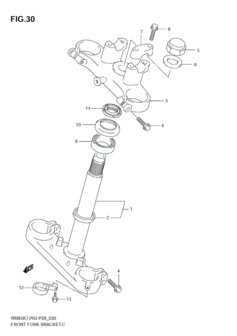 FRONT FORK BRACKET