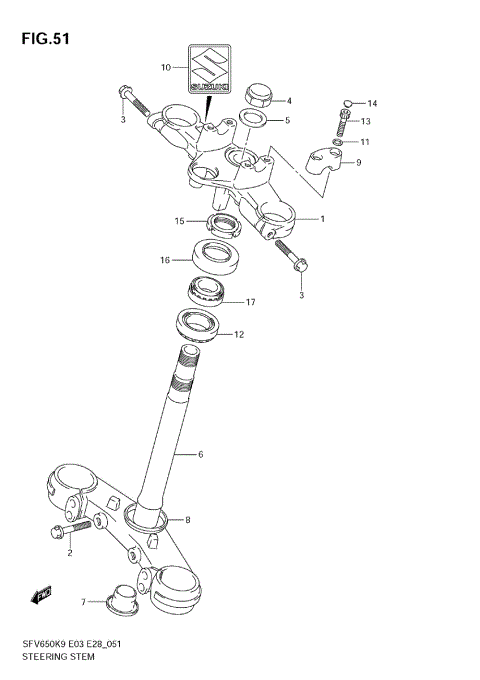 STEERING STEM