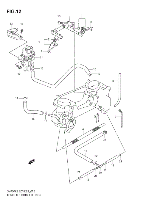 THROTTLE BODY FITTING