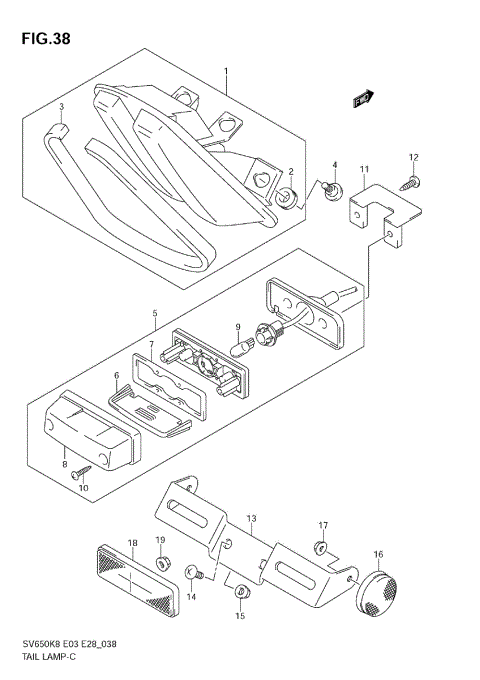 REAR COMBINATION LAMP
