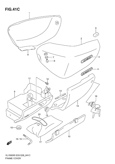 FRAME COVER (MODEL K9)