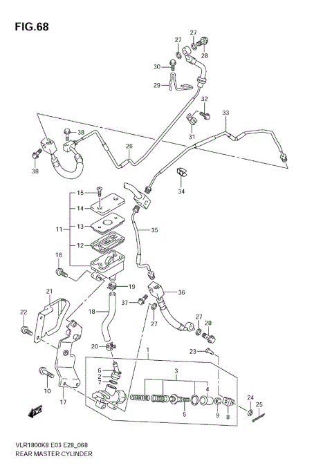 REAR MASTER CYLINDER