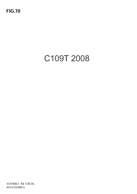 WINDSHIELD, BACKREST, MOUNTS, SADDLEBAGS C109T