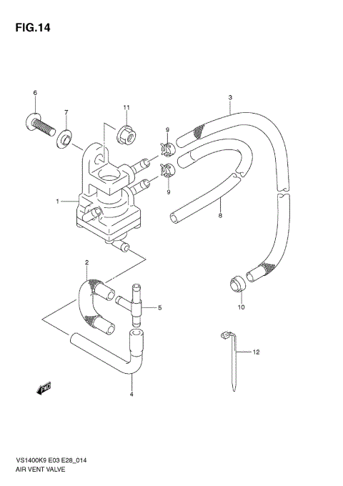 AIR VENT VALVE (E33)