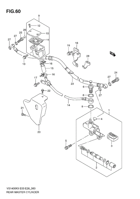 REAR MASTER CYLINDER