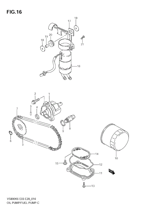 OIL PUMP - FUEL PUMP