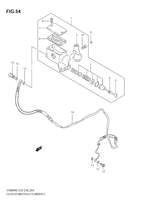 CLUTCH MASTER CYLINDER