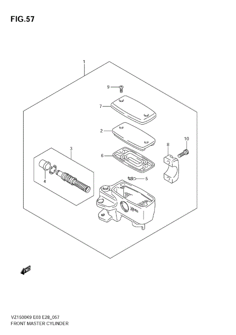 FRONT MASTER CYLINDER
