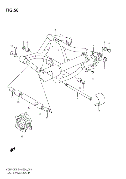 REAR SWINGINGARM