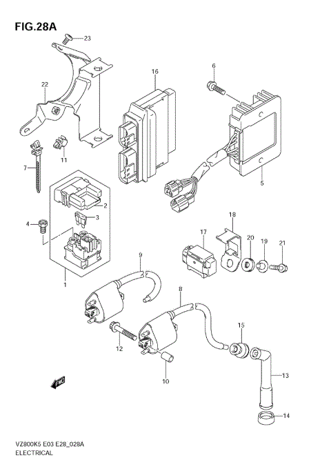 ELECTRICAL (MODEL K9 E3,E28)