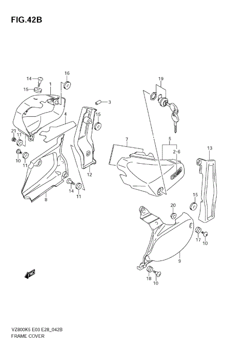 FRAME COVER (MODEL K9)