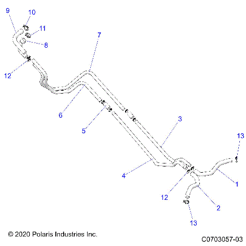 ENGINE, COOLING, HOSES AND RELATED - Z23RGD2KAJ/AK/BJ/BK (C0703057-03)