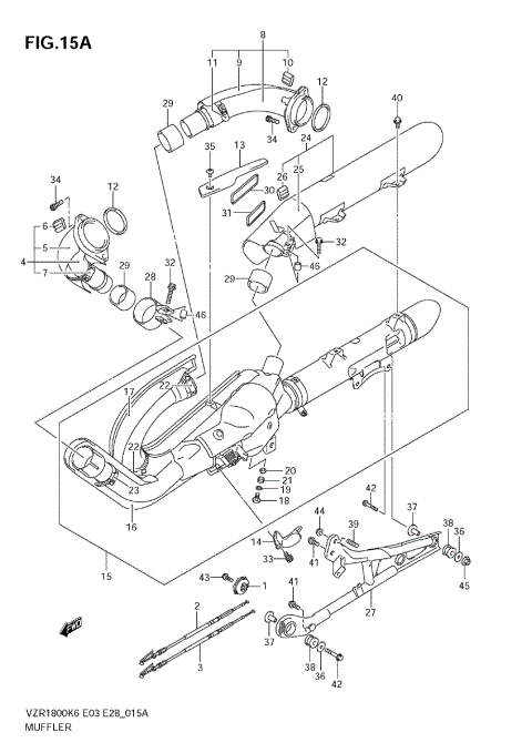 MUFFLER (MODEL K8/K9)