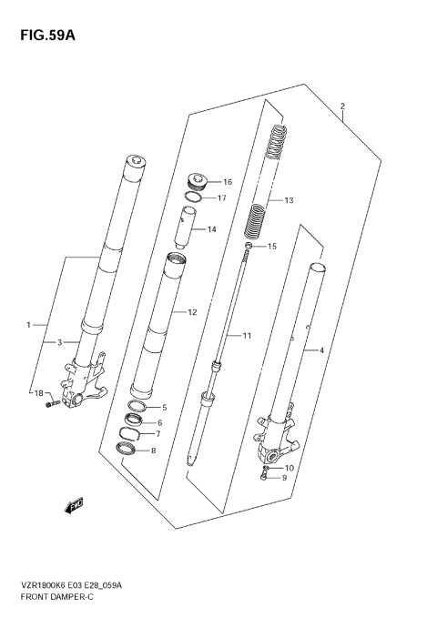 FRONT DAMPER (VZR1800ZK7/K8/NK8/ZK8/K9/NK9/ZK9)