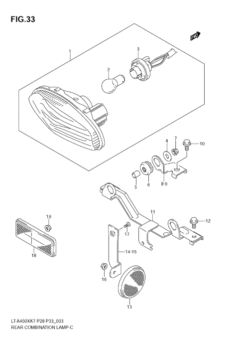 REAR COMBINATION LAMP