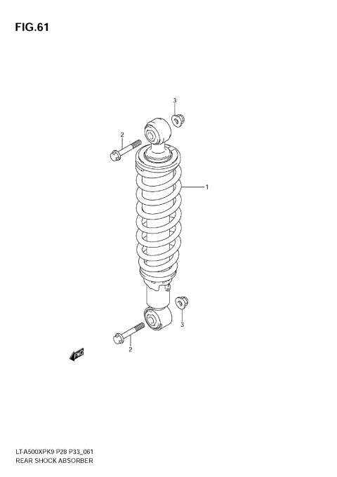 REAR SHOCK ABSORBER
