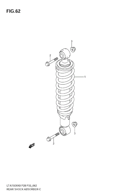 REAR SHOCK ABSORBER