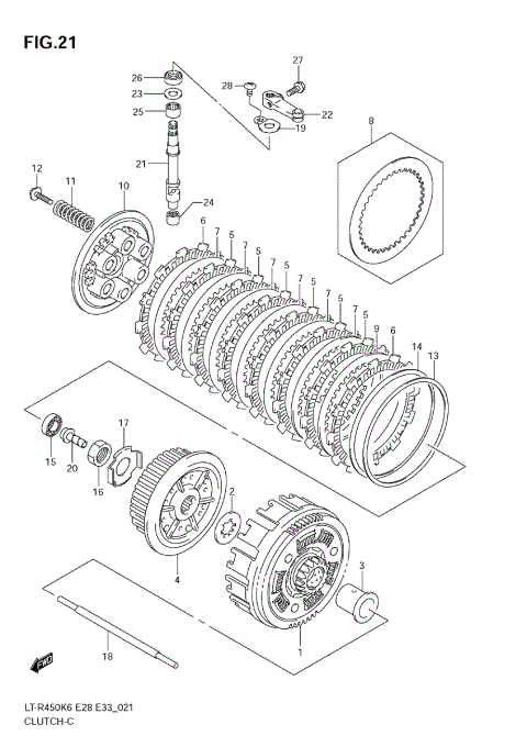 CLUTCH (MODEL K6/K7)