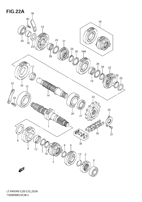 TRANSMISSION (MODEL K8/K9)